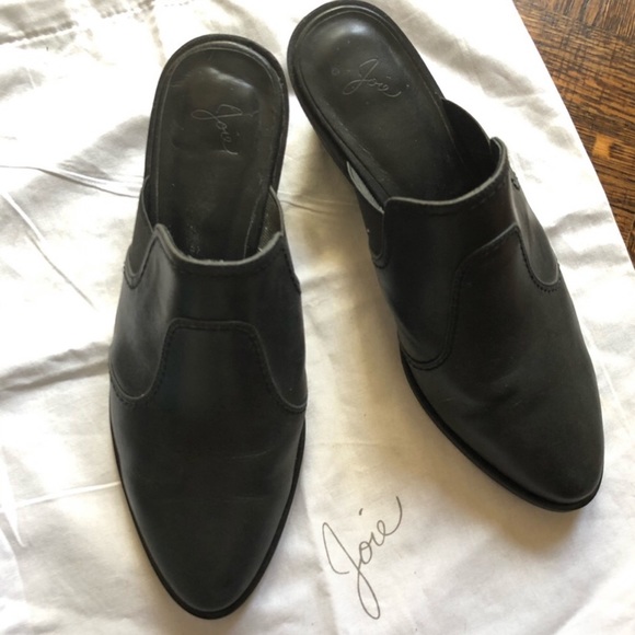 Joie Aideen black Mule Slide - 7 - Picture 6 of 8